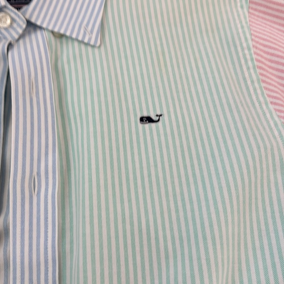 Vineyard vines boys 16-18 large whale shirt button down - Picture 5 of 8